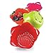 Zak Designs Garden Series 24 oz. Plastic Colanders, Kiwi