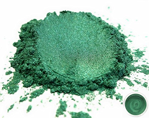 50gr "Nori Green" Mica Powder Pigments (Resin, Paint, Epoxy, Soaps, Nail Polish, Liquid Wraps)