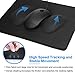 MROCO Mouse Pad 12 Pack [30% Larger] with Non-Slip Rubber Base, Premium-Textured & Waterproof Mousepads Bulk with Stitched Edges for Computers, Laptop, Office & Home, 8.5 x 11 inches, Black