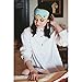 Utopiat Audrey Style Cotton Sleep Shirt Women Inspired by Breakfast at Tiffany's (Small, Without Gift Box) White