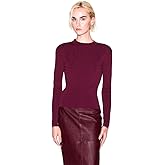 Armani Exchange Womens Long Sleeve Knit Top