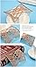 LOVEF 2pcs Fashion Magic Beaded Elasticity Double Hair Comb Clip Stretchy Women Hair Accessories