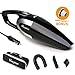 Car Vacuum Cleaner, Vacplus DC 12V Portable Handheld Vacuum Cleaner for Car with 4.5KPa Suction, 1 Extra HEPA Filter, 1 Carrying Case, 16.4ft Cable, Electrical Gauges Vauum for Wet&Dry Use- Black