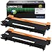 LINKYO Compatible Toner Cartridge Replacement for Brother TN660 TN-660 TN630 (Black, High Yield, 2-Pack) primary