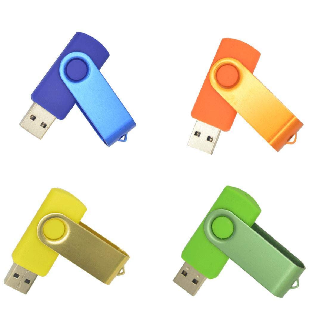 kiloid 16GB USB2.0 Flashing Memory Stick Pen Drive Storage Rotating U Disk USB Flash Drives