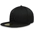 New Era MLB Black on Black 59FIFTY Fitted Cap