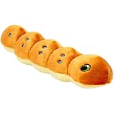 Fluff &amp; Tuff Tiny Spicy Caterpillar for Small Dogs, 11 Inch, Durable and Machine Washable