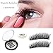 Magnetic Eyelashes 2 Pairs Dual Magnetic False Eyelashes No Glue 3D Reusable Fake Magnet Eyelashes 0.2MM Ultra Thin Handmade Fake lashes for Ultra Soft Natural Look Seconds to Apply (m013-8p)