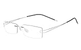 Agstum Pure Titanium Rimless Flexible Hingeless