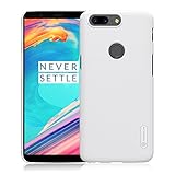 Oneplus 5T Case, AVIDET Shock-Absorption and Anti-Scratch Hard Back Case Cover for Oneplus 5T (White)