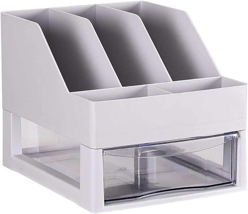 Desktop Organizer, Desktop File Storage Box Plastic Drawer