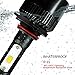 LED Headlight Bulbs All-in-One Conversion Kit - HB3 9005 2Pcs 8000Lm 6000k Cool White with Super Bright - 2 Year Warranty