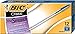 BIC Cristal Xtra Smooth Ball Pen, Medium Point (1.0 mm), Blue, 12-Count