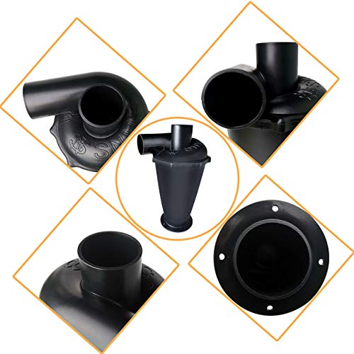 EAZY2HD Cyclone Dust Collector with Flange Base,Dust Separator Use With