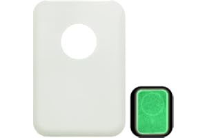 ENSPITO Protective Case for Apple Magsafe Battery Pack, Silicone Skin Cover Compatible with Magsafe Power Bank Holder, Lightweight Soft MagSafe Portable Charger Case Shockproof Anti-Scratch(GlowWhite)