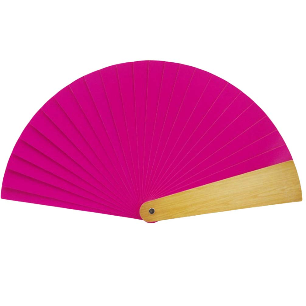 NUOBESTY Color Changing Folding Fan Gimmick Props Magic Fan Tricks Props