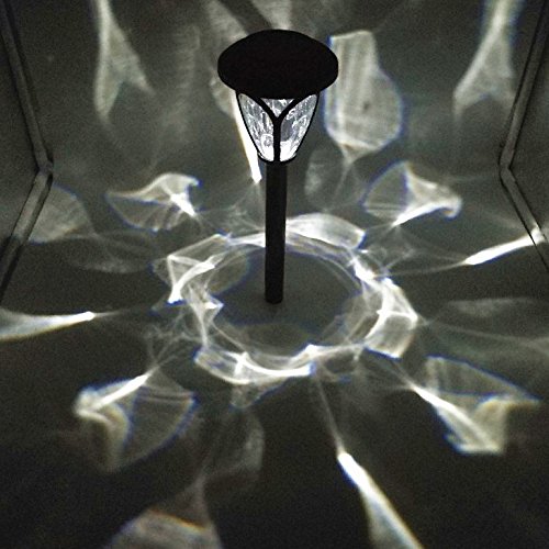 Solar Pathway Lights Outdoor Garden Path Decorative Stake Light Landscape Home Decor Sogrand Waterproof Bright White LED Yard Decorations Stakes For Outside Walkway Driveway Patio 6Pack