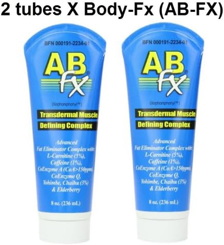 2 x Body FX AB-fx, 8 -Ounce Tube (2 tubes)