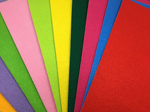 image for Gnognauq 10 pcs 7.9’’x11.8’’(20cmx30cm) 1mm Thick Sticky Back 