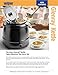 Glenray 1021805 Soup Kettle, 400W, 10.5 sq. ft., Black