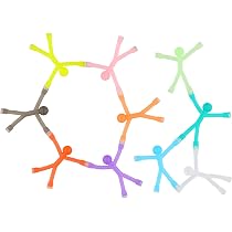 10 Figurines Magnétiques Miniatures – Jouets Enfants 3-12 Ans, Aimants Puissants, Caoutchouc, Pour Frigo Et Voyages