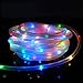 Solar Powered Rope Lights,Findyouled Outdoor Waterproof 100LED 40ft Decoration Light, Automatically Working From Dusk to Dawn (Multi-color)