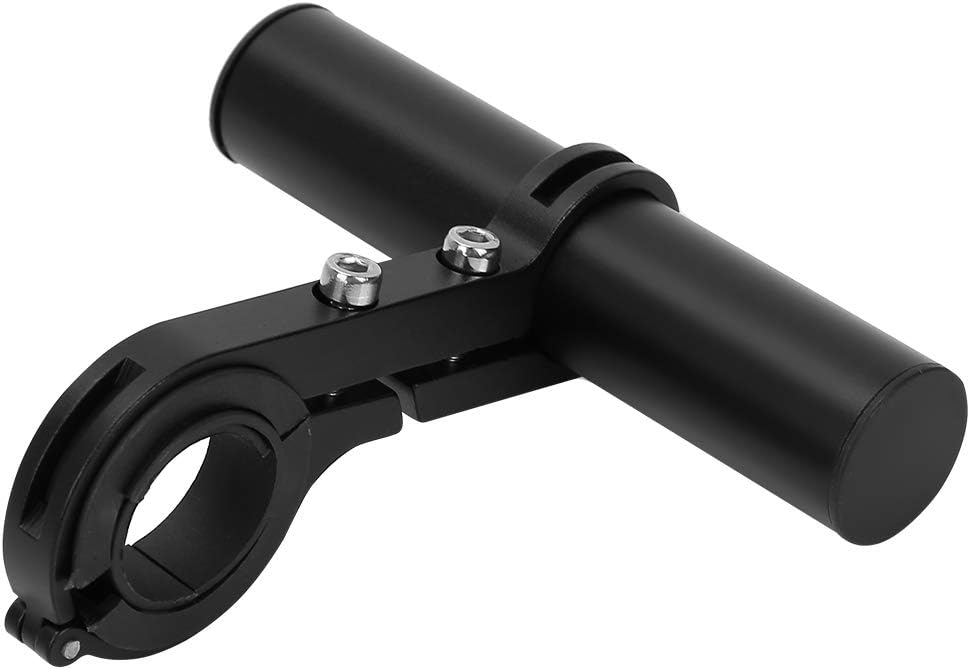 System-S Portalampada Per Bicicletta Universale - Supporto Manubrio Girevole 360° Per Torce Fino A 25mm