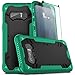 Zizo Proton 2.0 Series Compatible with Samsung Galaxy Note 8 Case Military Grade Drop Tested with Tempered Glass Screen Protector Green Black