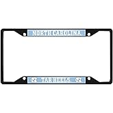 FANMATS 31268 NC State Wolfpack Metal License Plate Frame Black Finish