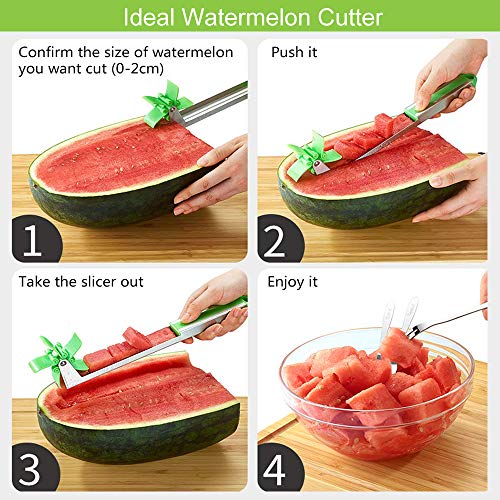 3 Longzon+Watermelon+Stainless+Windmill+Cantaloupe