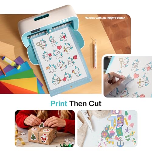 Likcut S41 Vinyl Cutter Machine, Creator Bundle with Carrying Case & Accessories | Smart Cutting Machine for DIY Vinyl, HTV, Cardstock, Paper Crafts and Home Decor
