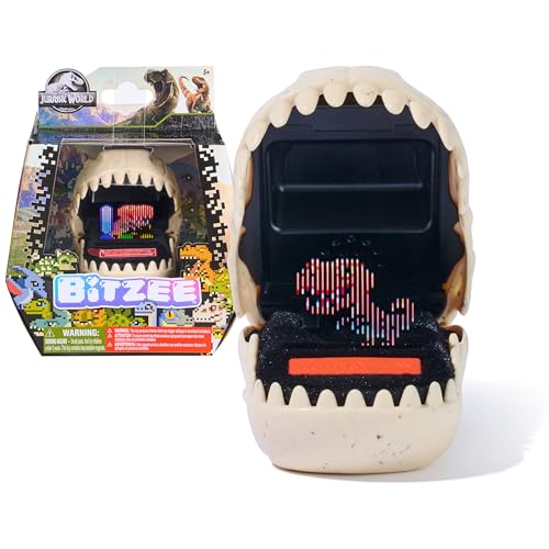 Photo 1 of ***BROKEN*** BITZEE, Jurassic World Interactive Dinosaur Toy with 25 Dinosaurs Inside, Great for Easter Gifts, Digital Pet Reacts to Touch, Pods Connect & Interact