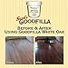 Goodfilla Walnut, 8 oz, Wood and Grain Filler, Stainable, Tintable, Sandable, Zero waste, Non-Toxic, USA made