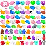 80Pcs Kawaii Squishies, Mochi Squishy Toys for Kids