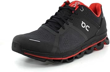 Tênis On Running Cloudace Preto/Vermelho Masculino