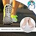 Metatarsal Pads, Toe Separator, Ball of Foot Cushions (4 PCS White)，New Material， Forefoot Pads Cushions, Toe Spacers, Breathable & Soft Gel, Best for Diabetic Feet, Blisters, Forefoot Pain.