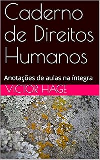 Livro Caderno de Direitos Humanos: Anotações de aulas na íntegra