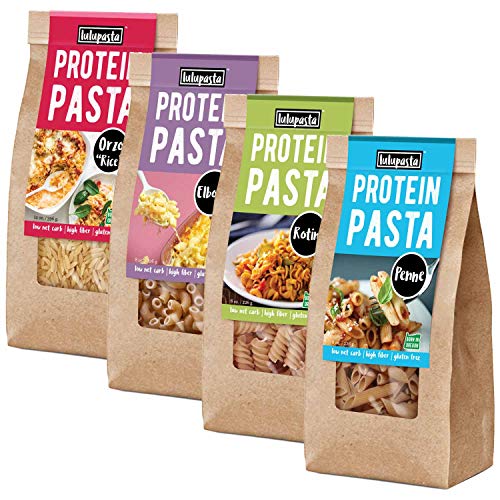 High Protein Pasta, 22g, Made with Lupin Flour & Sunflower Flour, 5g Net Carb, Gluten Free, Keto