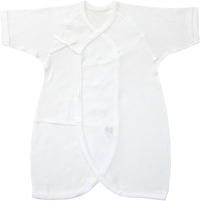 Amazon Co Jp ベビーストーリー フライス無地 コンビ肌着 50cm 白 T 日本製 服 ファッション小物