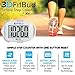 3DFitBud Simple Step Counter Walking 3D Pedometer from 3DActive with Clip & Lanyard - A420S - White