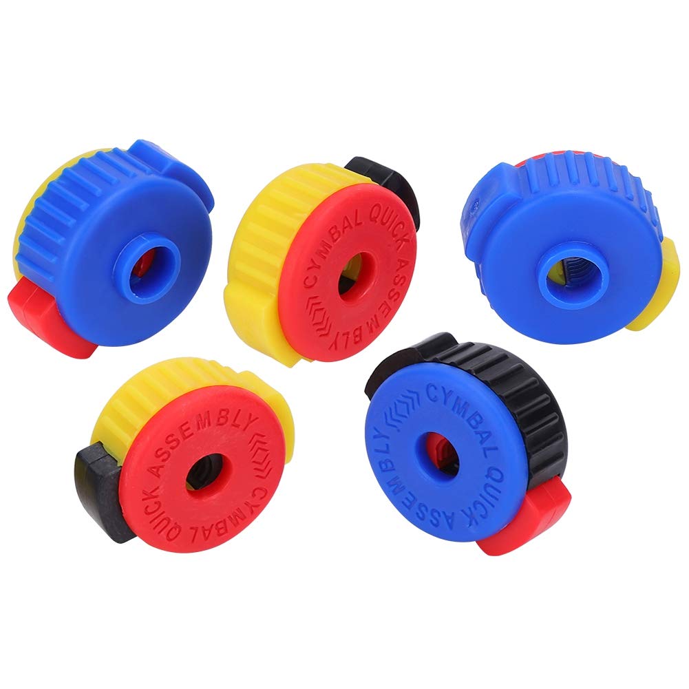 Drum Quick Release Nut, Easy Installation Cymbal Hardware, Drum Hardware, Cymbal Accessories, Spare Part Upgrade, for Drummers, Musicians, Music Production