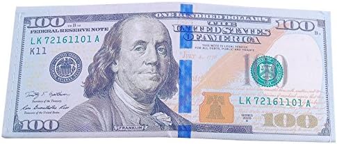 100 One Hundred Dollar Bill Wallet