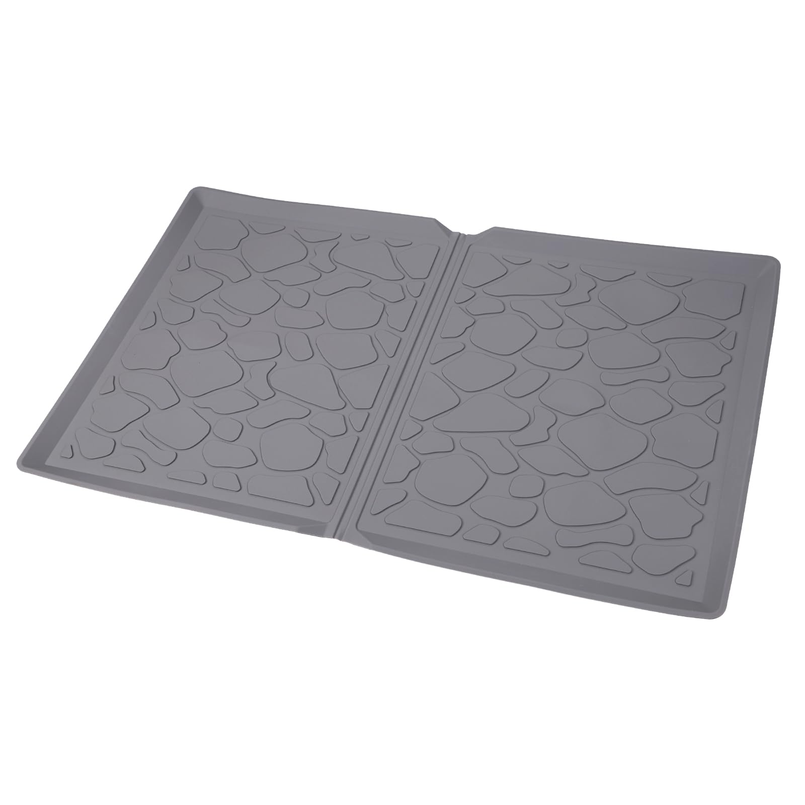 All Weather Mat for Wonderfold W4, 33.5x20.5x0.7 Inch Silicone Stroller Wagon Mat Accessories All-weather Mat Accessory Compatible With Wonderfold W4 Stroller Wagon Prevent Dirt Water Spill
