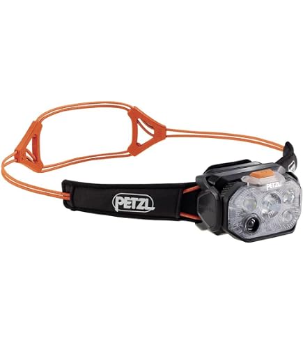 Amazon.com : PETZL Swift RL Classic Headlamp - Black | Lightweight