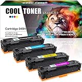 Cool Toner Compatible Toner Cartridge Replacement for Cartridge Canon 045 045H CRG-045H for Canon MF634cdw MF632cdw Canon ImageCLASS MF634cdw MF632cdw LBP612cdw Ink Printer-Black Cyan Magenta Yellow