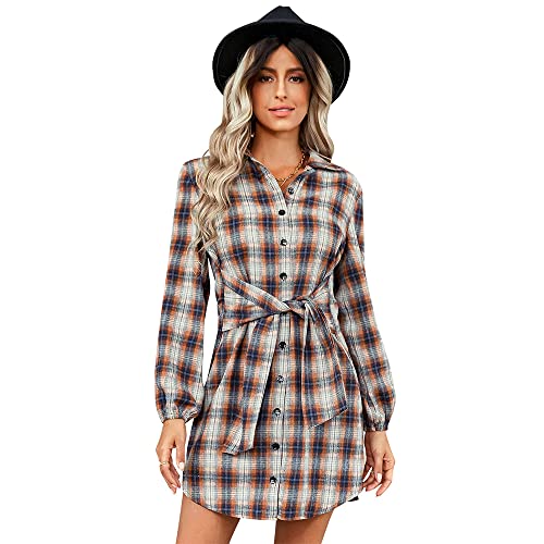 Thread & Supply Flannel Plaid Shirt For Women In White And Sage...