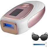 LYSMOSKI Laser Hair Removal, IPL Hair Removal with Ice-Cooling System for Painless & Long-Lasting Result, Safe At-Home Hair Remover Device for Armpits Back Legs Arms Face Bikini Line, Rose Gold