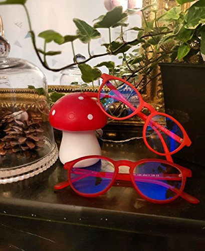 My Blue Protect®, Blue Light Blocking Eyes Glasses, Anti-Fatigue, UV Filters (W001 Adult) (Rose Mat)