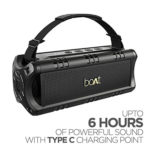 boAt Stone 1400 Mini 18W Bluetooth 