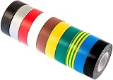 Gocableties PVC Electrical Tape 10 Rolls Multi Pack 20m x 19mm Premium view 2
